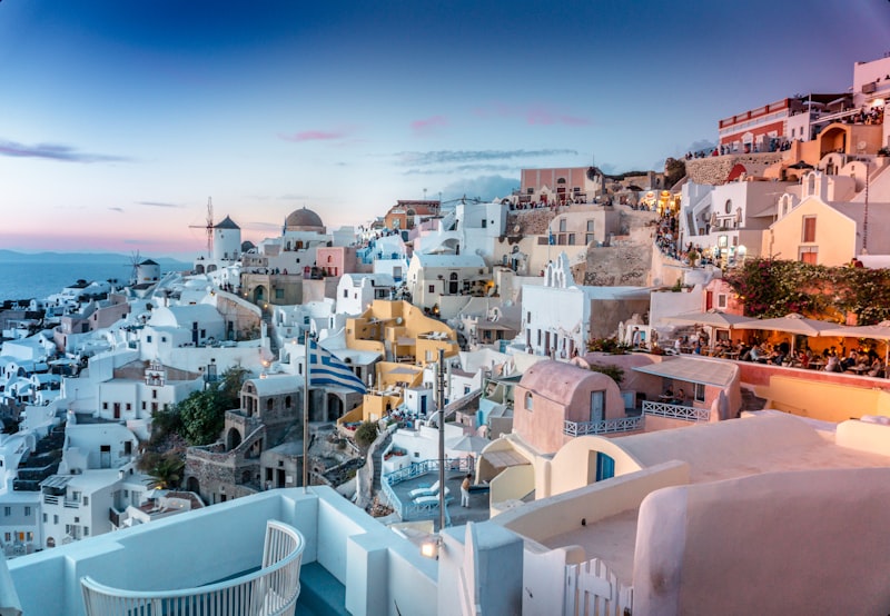 Beautiful Mykonos Sunset View